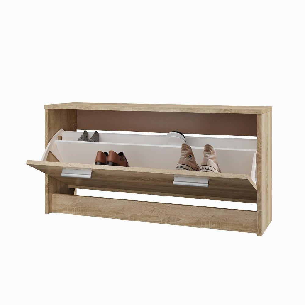 Nejlevnější nábytek Botník Nejby Hayes 02, dub sonoma