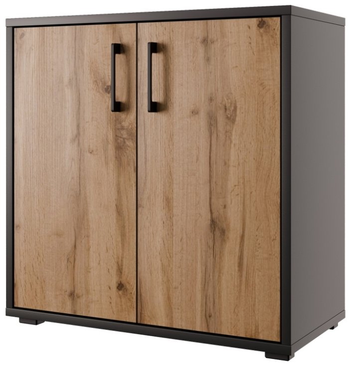 Nejlevnější nábytek Nejby gianni premium, typ 2, korpus: antracit, dvířka: dub wotan