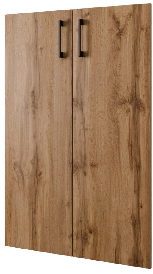 Nejlevnější nábytek Nejby Gianni Premium Dveře vyšší pro regály, dub wotan