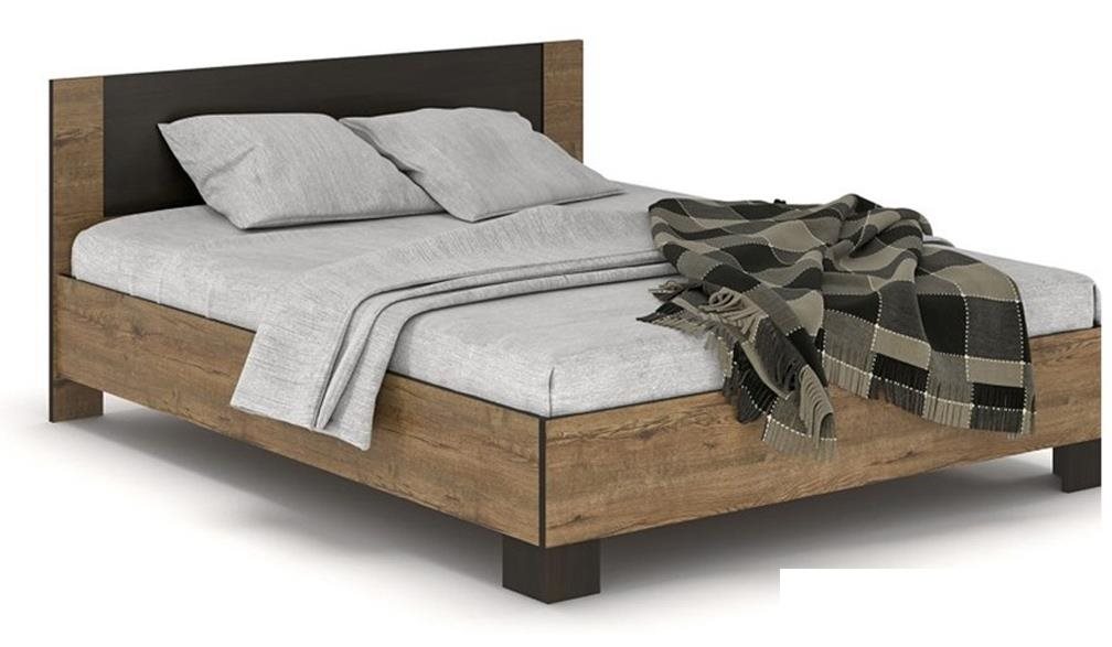 Nejlevnější nábytek Nodulosa 160 × 200 cm, dub april/wenge