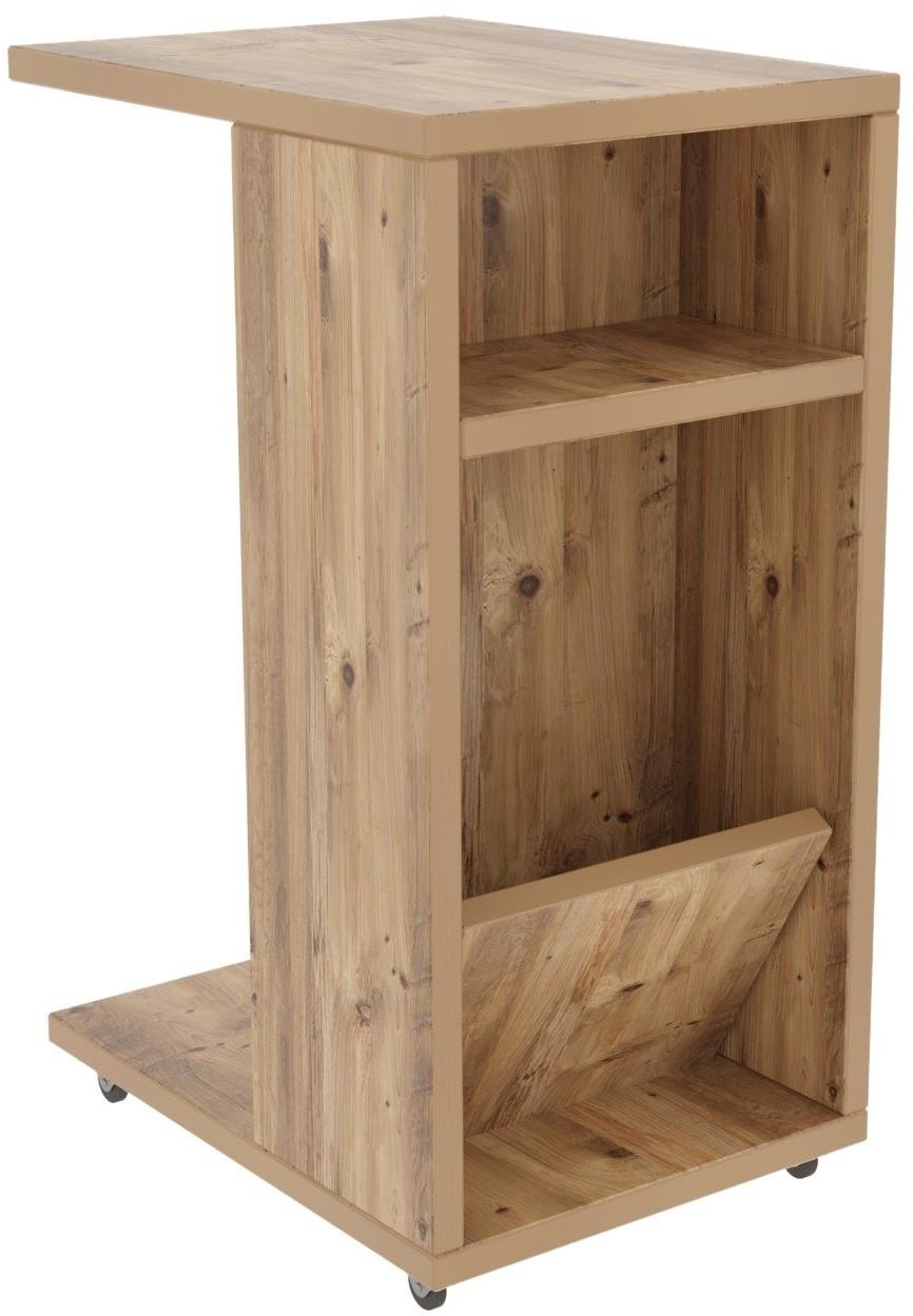 Nejlevnější nábytek Prídavný stolík Asher, borovica