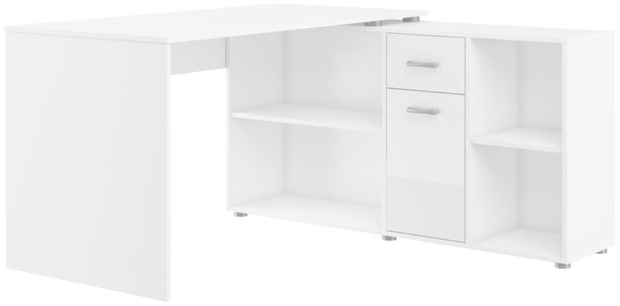 Nejlevnější nábytek Rothing pravý, biely/biely lesk