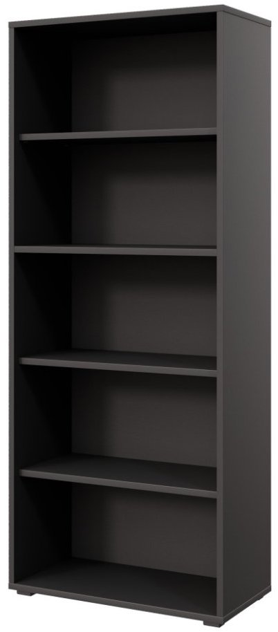 Najlacnejší nábytok Regál vysoký NAJBY GIANNI PREMIUM, antracit