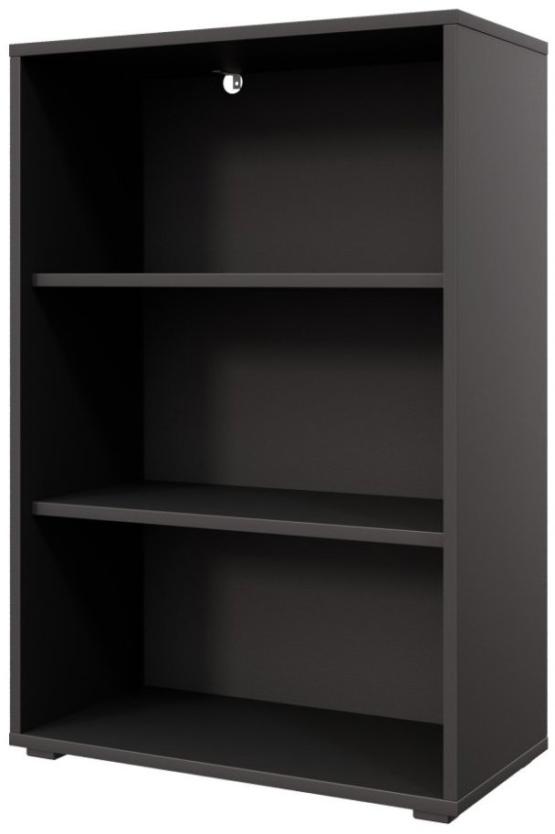 Najlacnejší nábytok Regál stredný NAJBY GIANNI PREMIUM, antracit