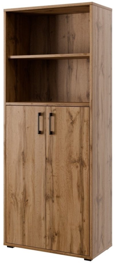 Nejlevnější nábytek Nejby Gianni Premium s dvířky typ 1, korpus: dub wotan, dvířka: dub wotan