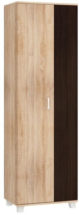 Nejlevnější nábytek Nalise Skriňa, dub sonoma svetlý/dub sonoma tmavý