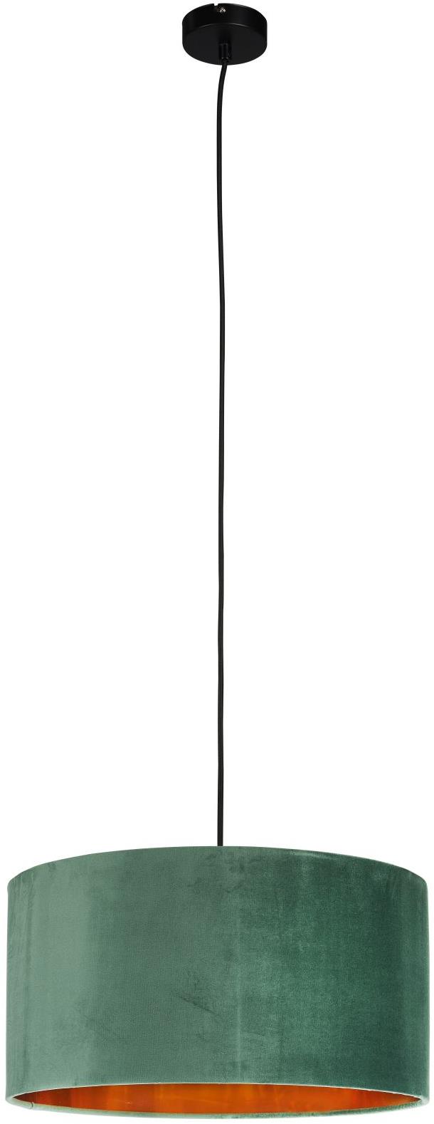 Smartwares Stropné svietidlo 40 cm, zamatové, zeleno-zlaté
