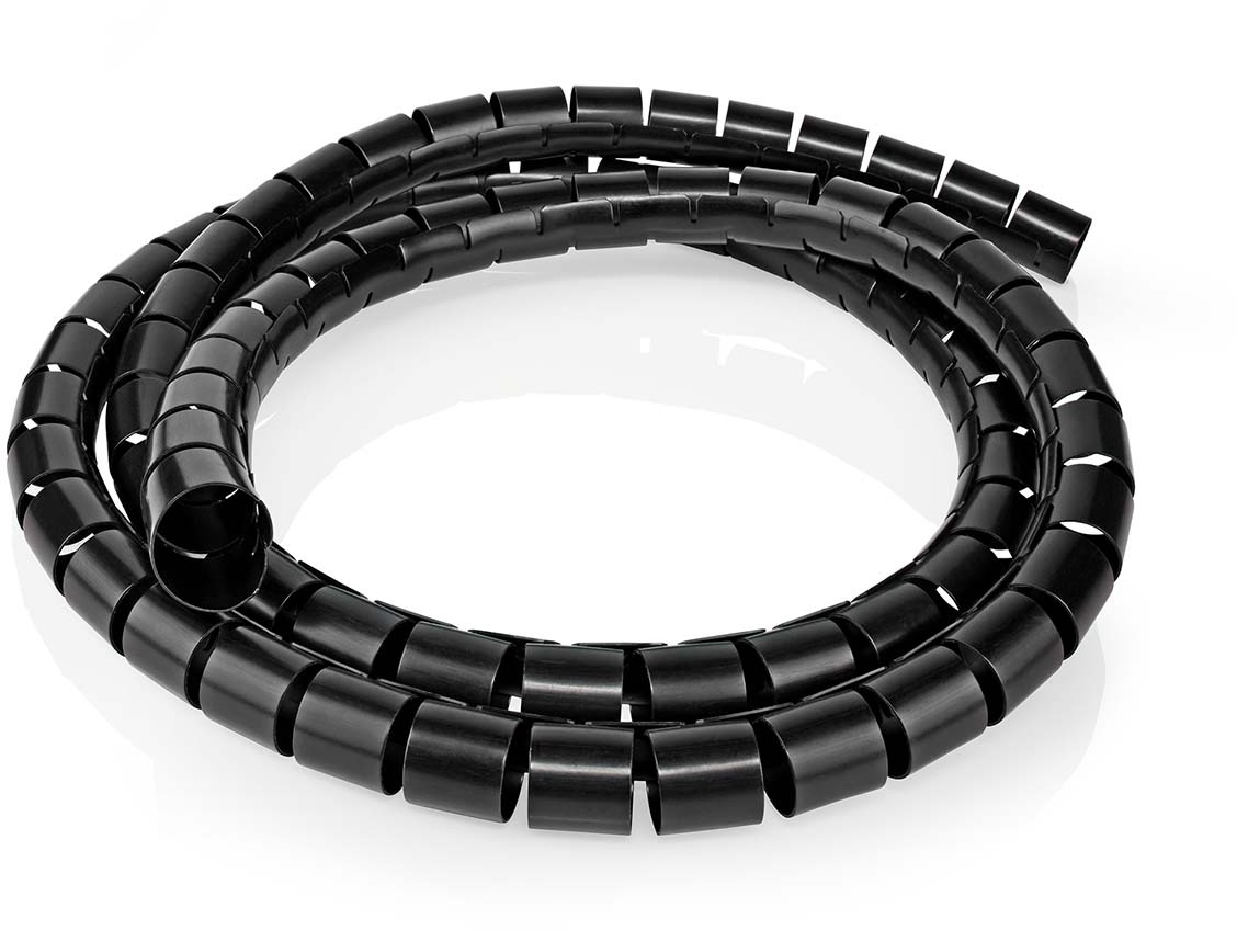 NEDIS organizér káblov, priemer 60 mm (10 m), čierny