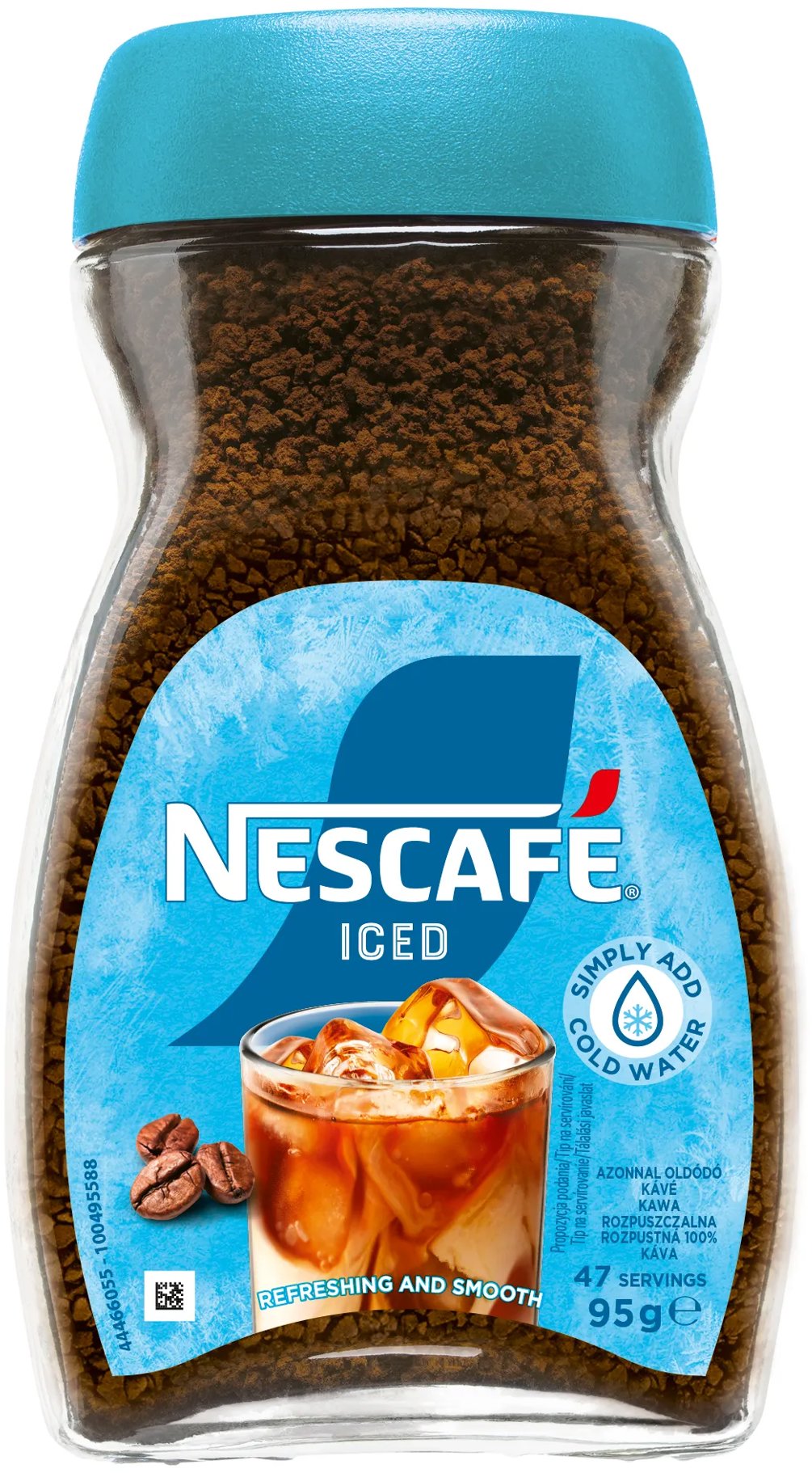 NESCAFÉ ICED, rozpustná, na ľadovú kávu, 95 g