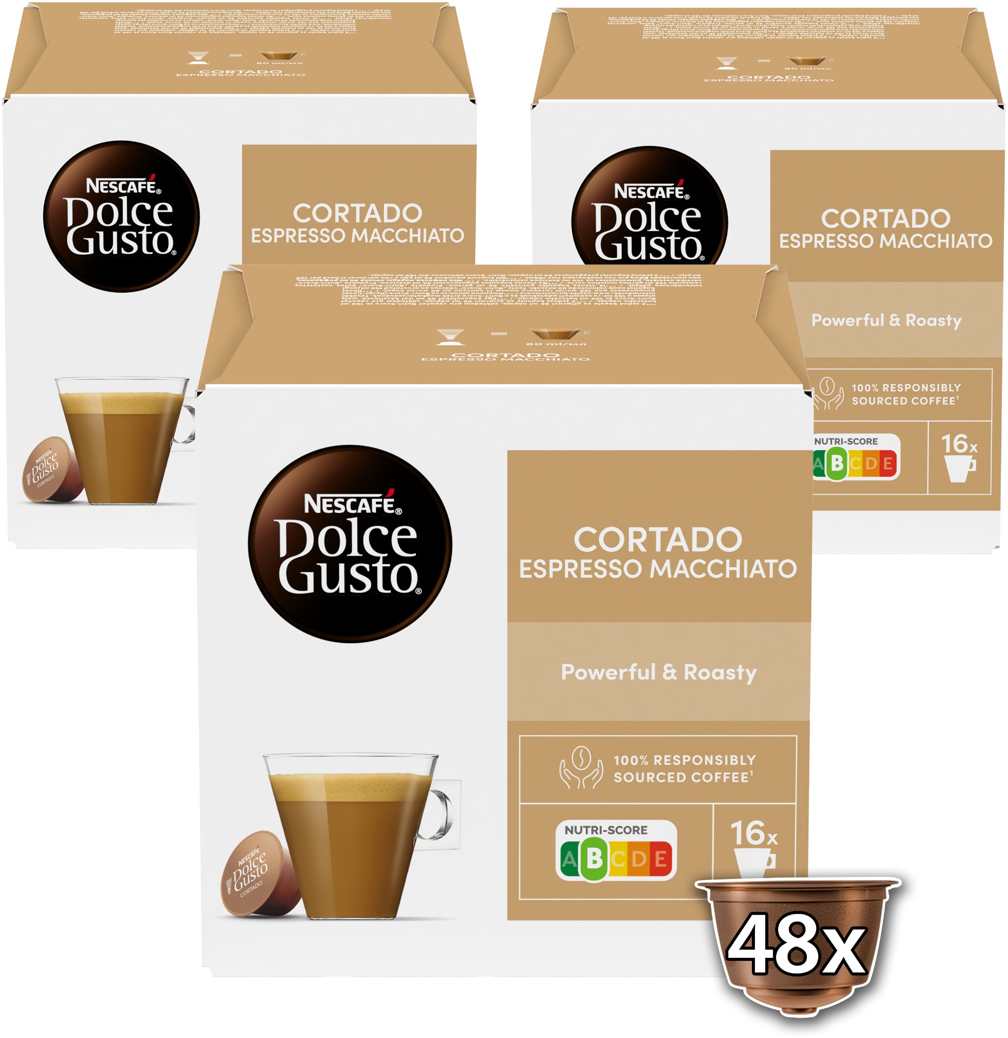 NESCAFÉ® Dolce Gusto® Cortado - 48 kapsúl