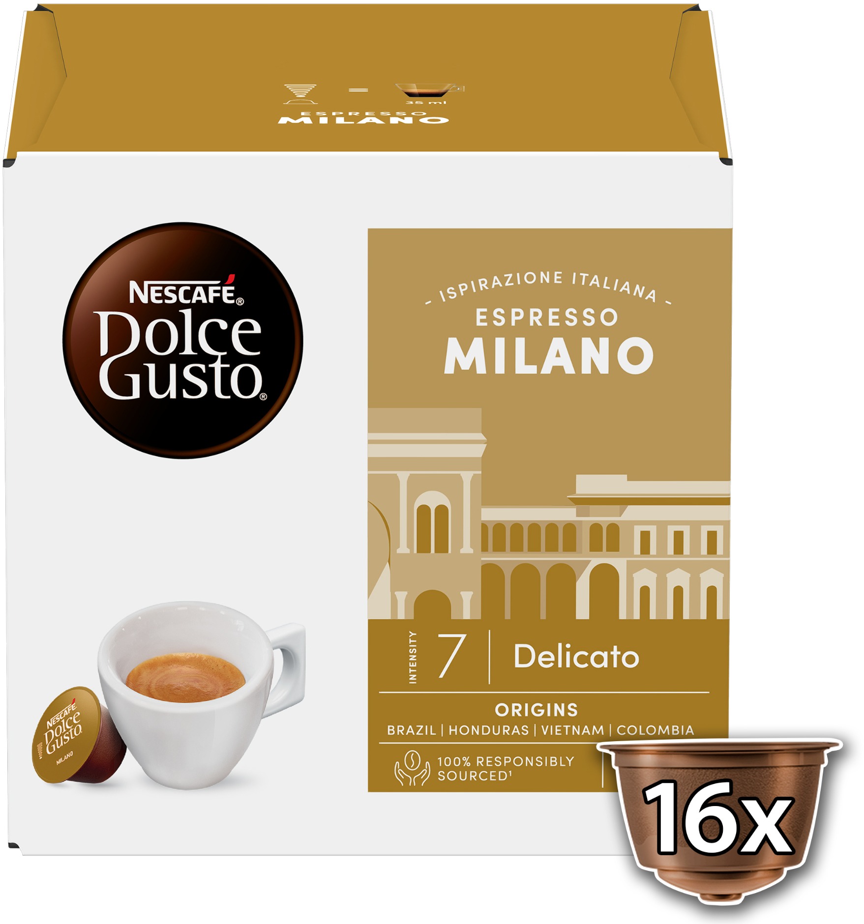 NESCAFÉ® Dolce Gusto® Espresso Milano - 16 kapsúl