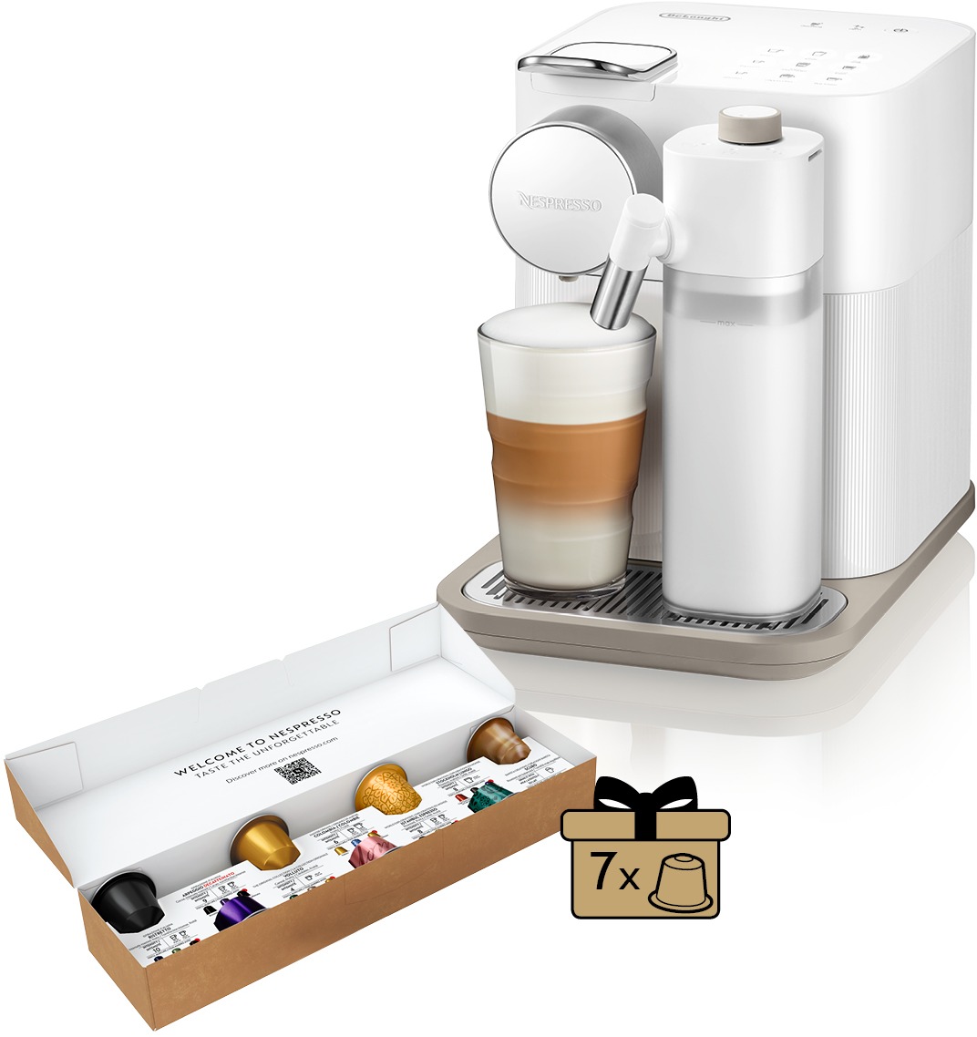 Nespresso De'Longhi Gran Latissima White EN640.W