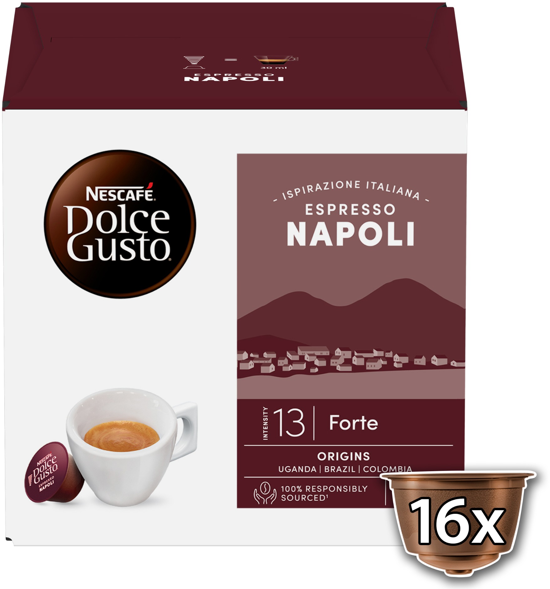 NESCAFÉ® Dolce Gusto® Espresso Napoli - 16 kapsúl