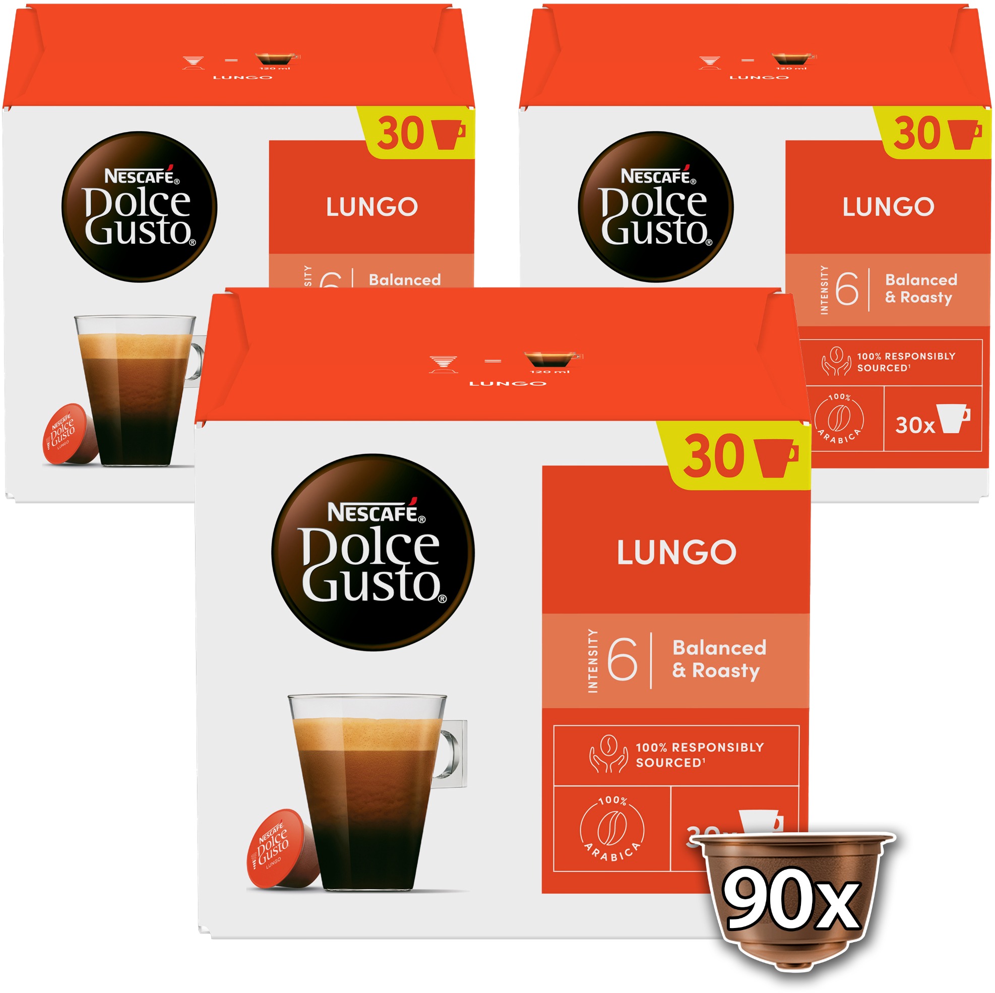 NESCAFÉ® Dolce Gusto® Lungo XXL – 90 kapsúl