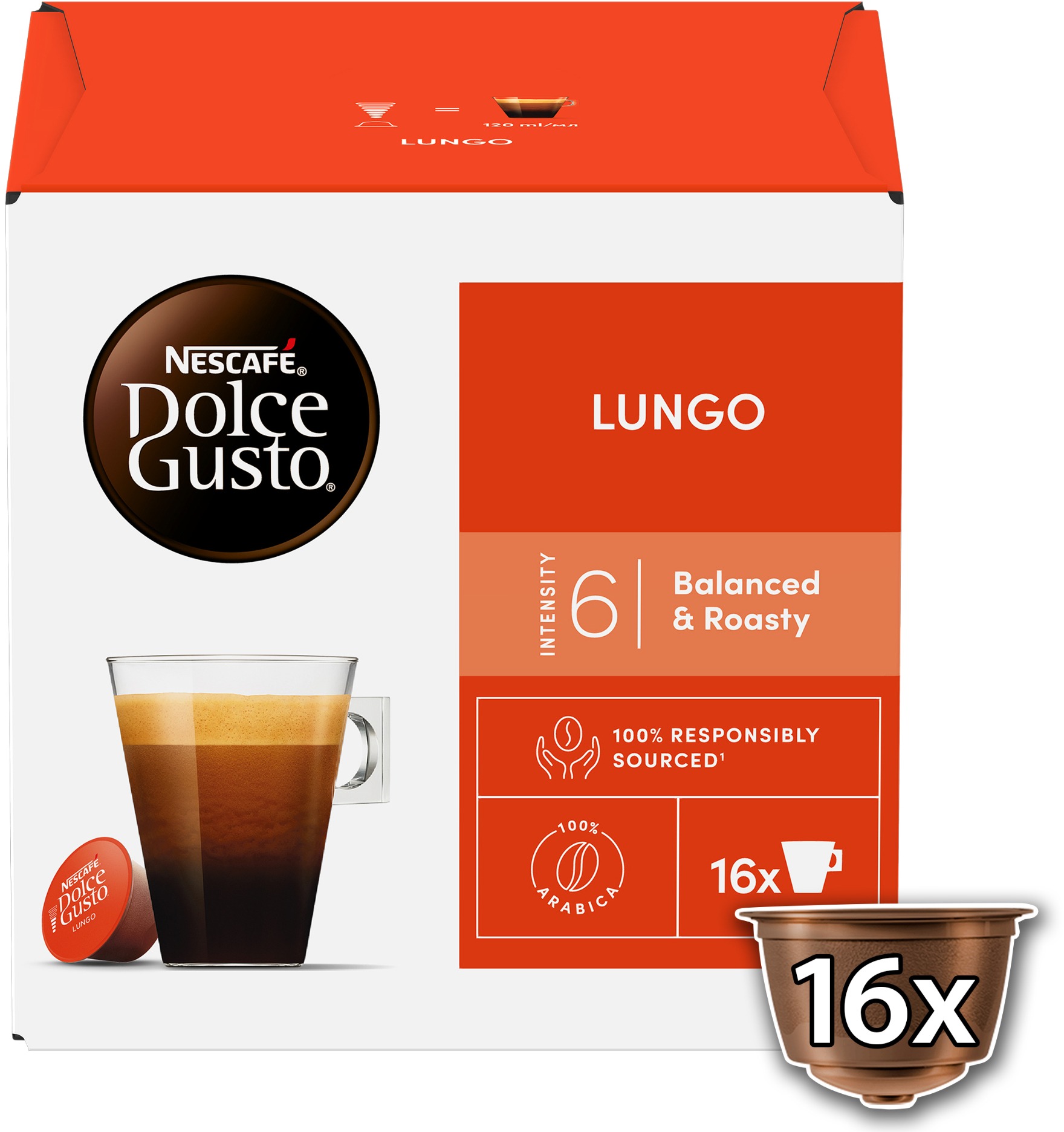 NESCAFÉ® Dolce Gusto® Lungo 16 kapsúl