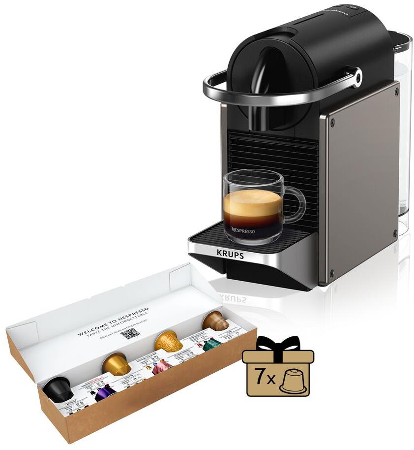 NESPRESSO KRUPS Pixie Titan XN306T10