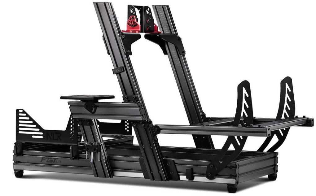 Next Level Racing F-GT ELITE Aluminium – Front and Side Mount, pretekový kokpit na F1/GT/Hybrid