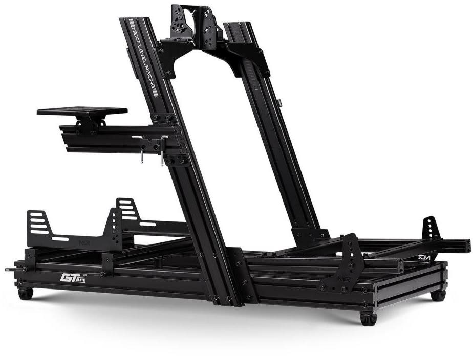 Next Level Racing GTElite Aluminium Simulator Cockpit – Front and Side Mount Edition