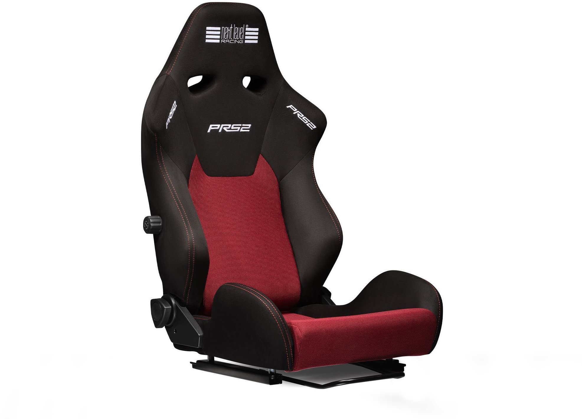 Next Level Racing PRS2 Performance Reclining Sim Racing Seat, herná sedačka čierno-červená