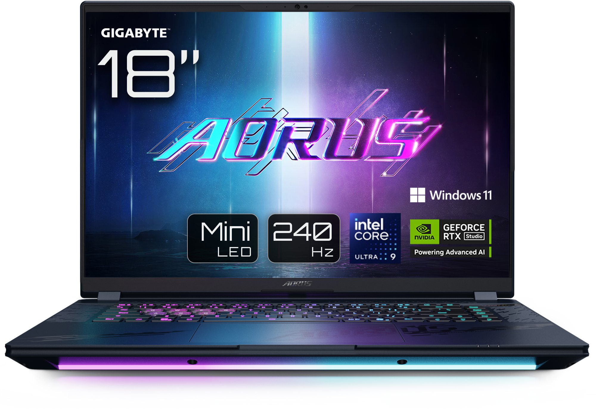 GIGABYTE AORUS MASTER 18 BZH – CZ/SK klávesnica