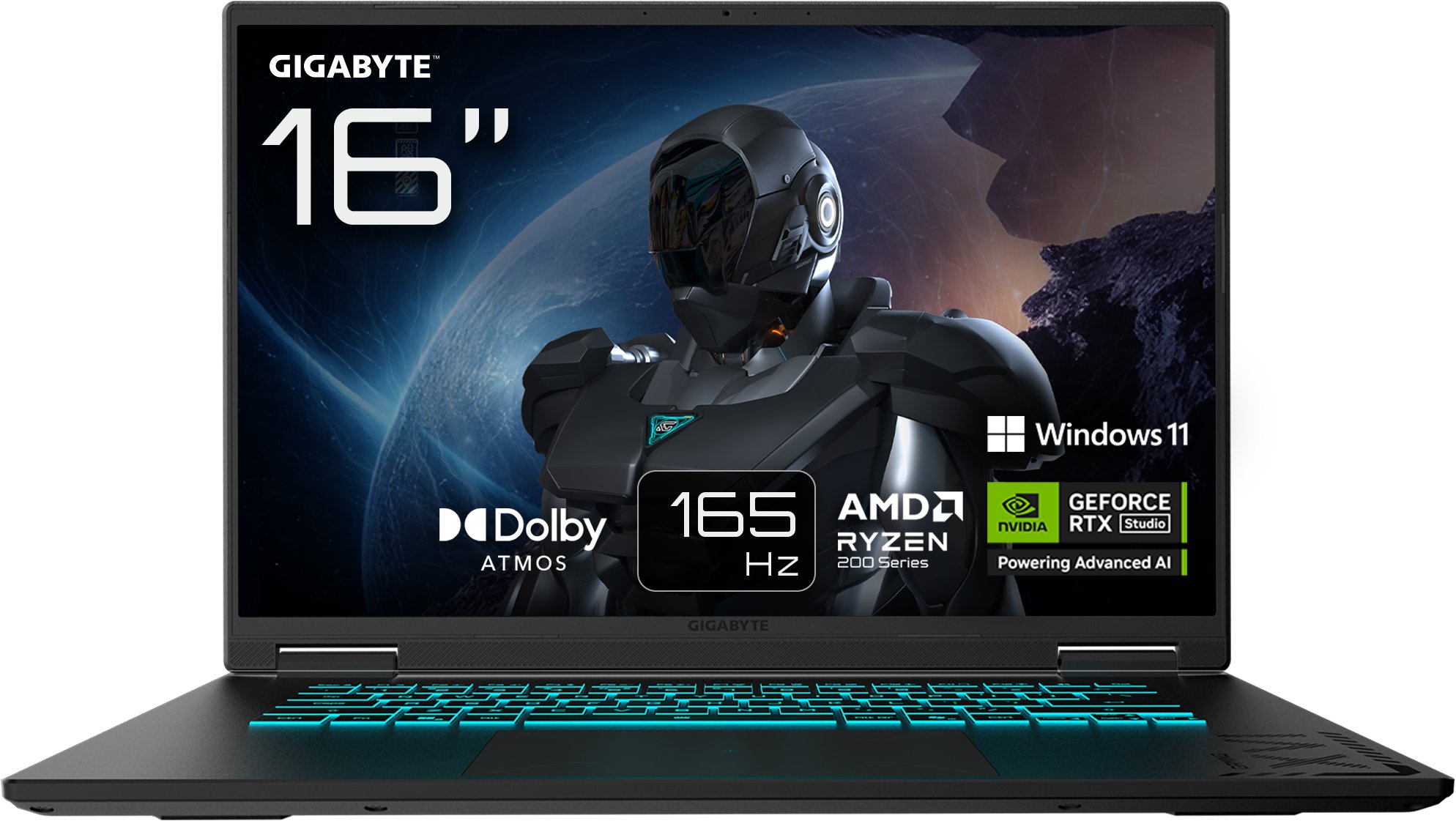 GIGABYTE AERO X16 3VHL3CZC94AH – CZ/SK klávesnica