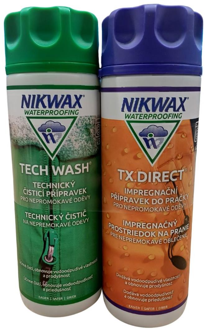 NIKWAX sada Tech Wash a TX.Direct (300 + 300 ml)