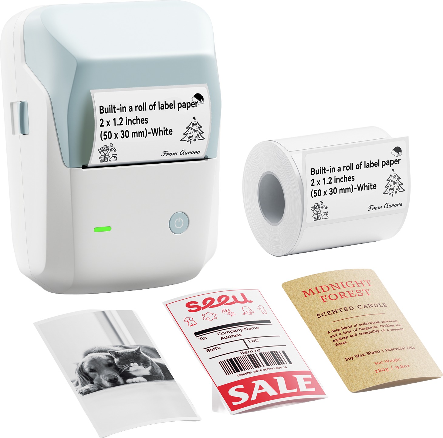 Niimbot B1 Pro, nebovo modrá