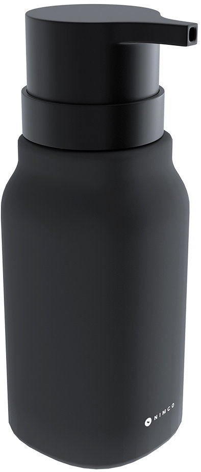 Nimco Dávkovač mýdla Eni černá keramika – černá pumpička plast ENC-31X-90-90