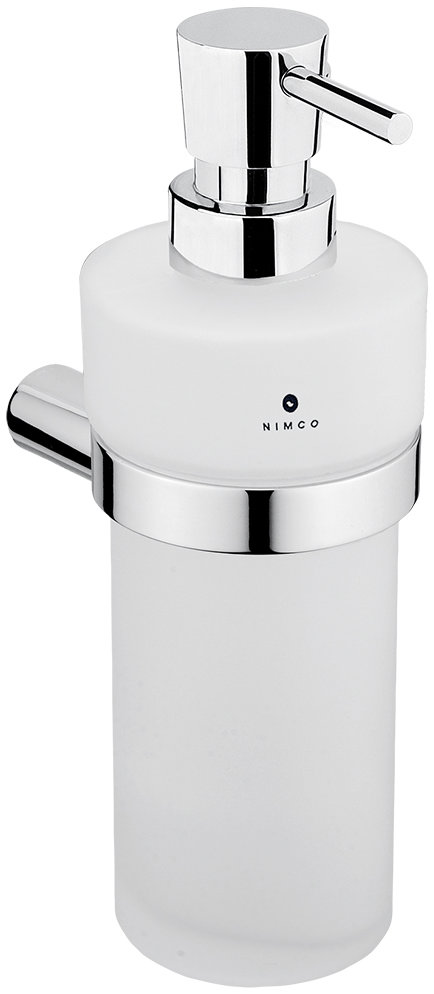 Nimco Dávkovač mydla Bormo chróm sklo – pumpička mosadz BR-11031W-T-26