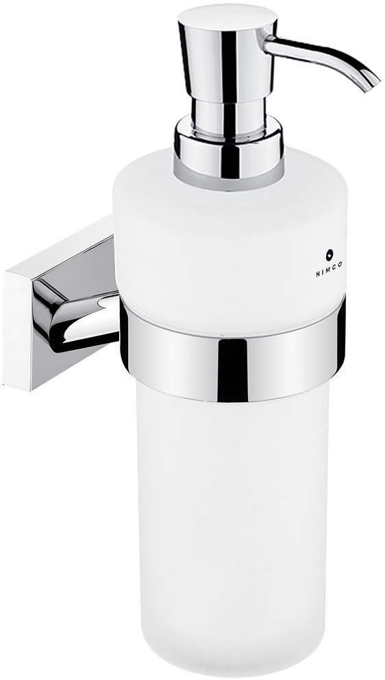 Nimco Dávkovač mydla Keira chróm sklo – pumpička plast KE-22031W-26