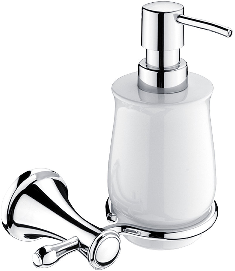 Nimco dávkovač mydla Lada chróm – keramika mosadz LA 19031K-26