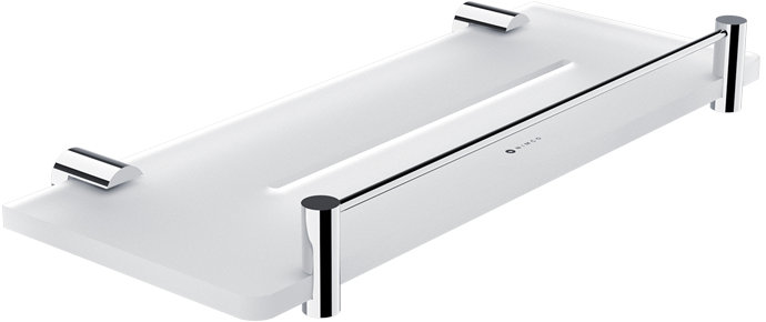 Nimco Police 30 cm s ohrádkou do kúpeľne a sprchy – Bormo chróm