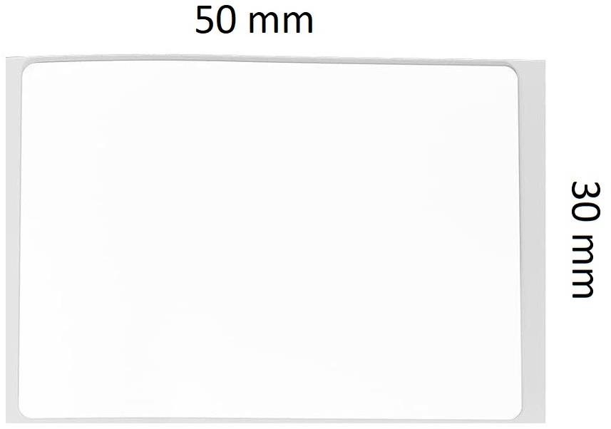 Niimbot etikety R 50 × 30 mm 230 ks White na B21