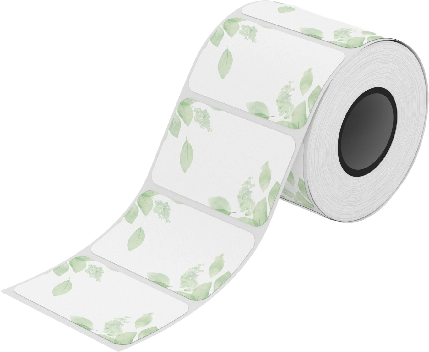 Niimbot štítky T 50 × 30 mm 230 ks Green Pattern, pre tlačiarne B