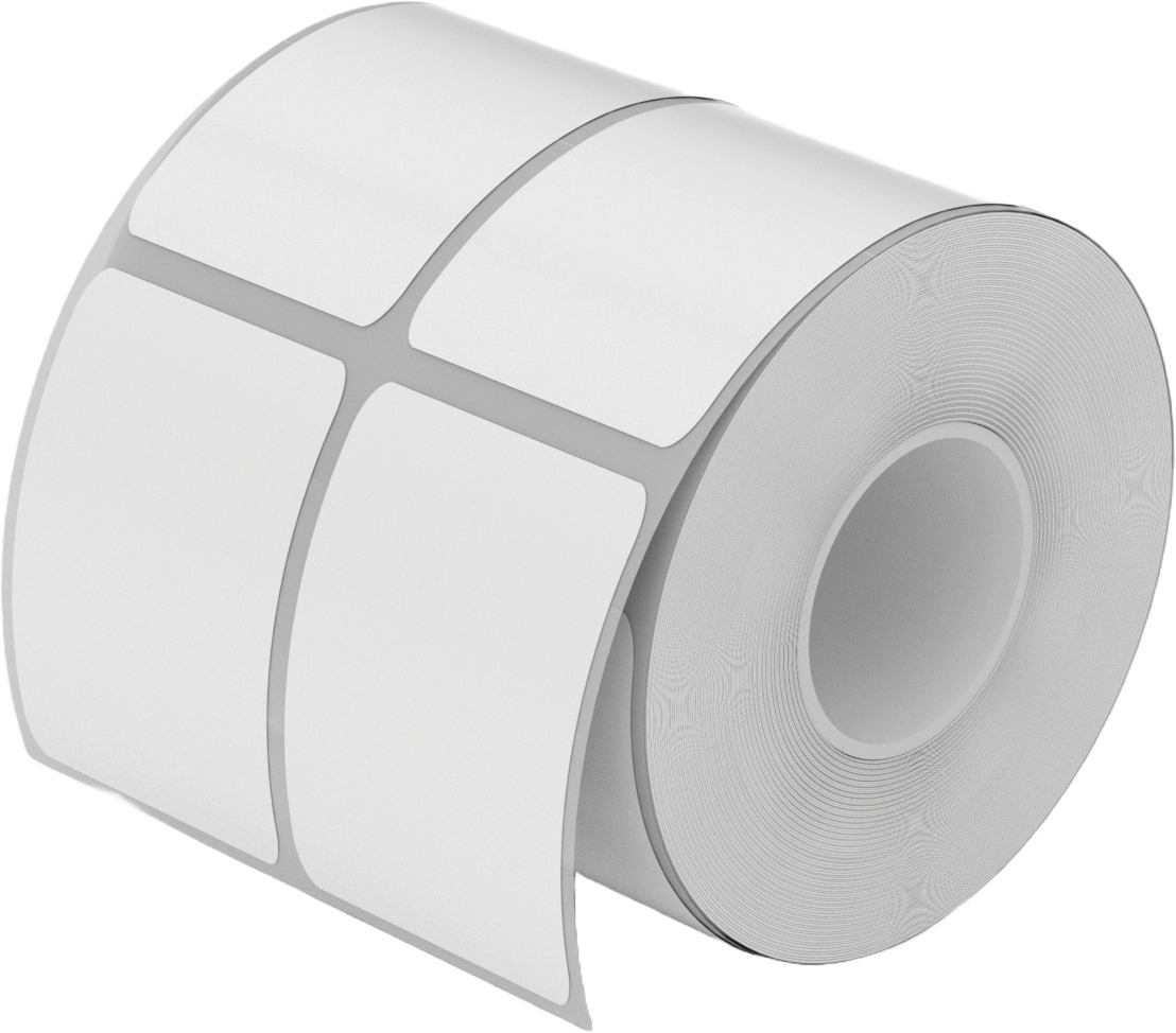 Niimbot štítky T 40 × 60/2L – 1000 ks biele, pre K3