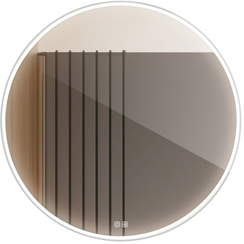 Nimco LED zrkadlo 80 cm okrúhle – dotykové s nastavením jasu a farby ZP 26002RVX