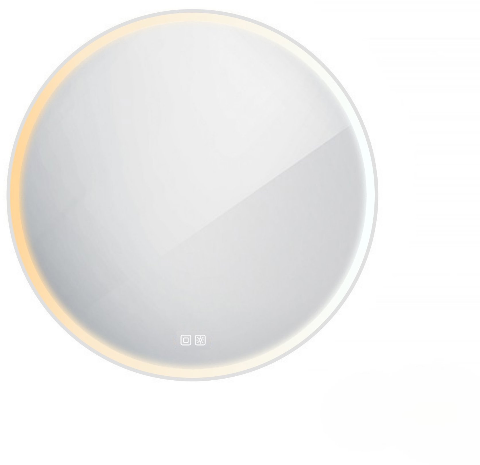 Nimco LED zrkadlo 100 cm – dotykové s nastavením jasu a farby ZP 26004RVX