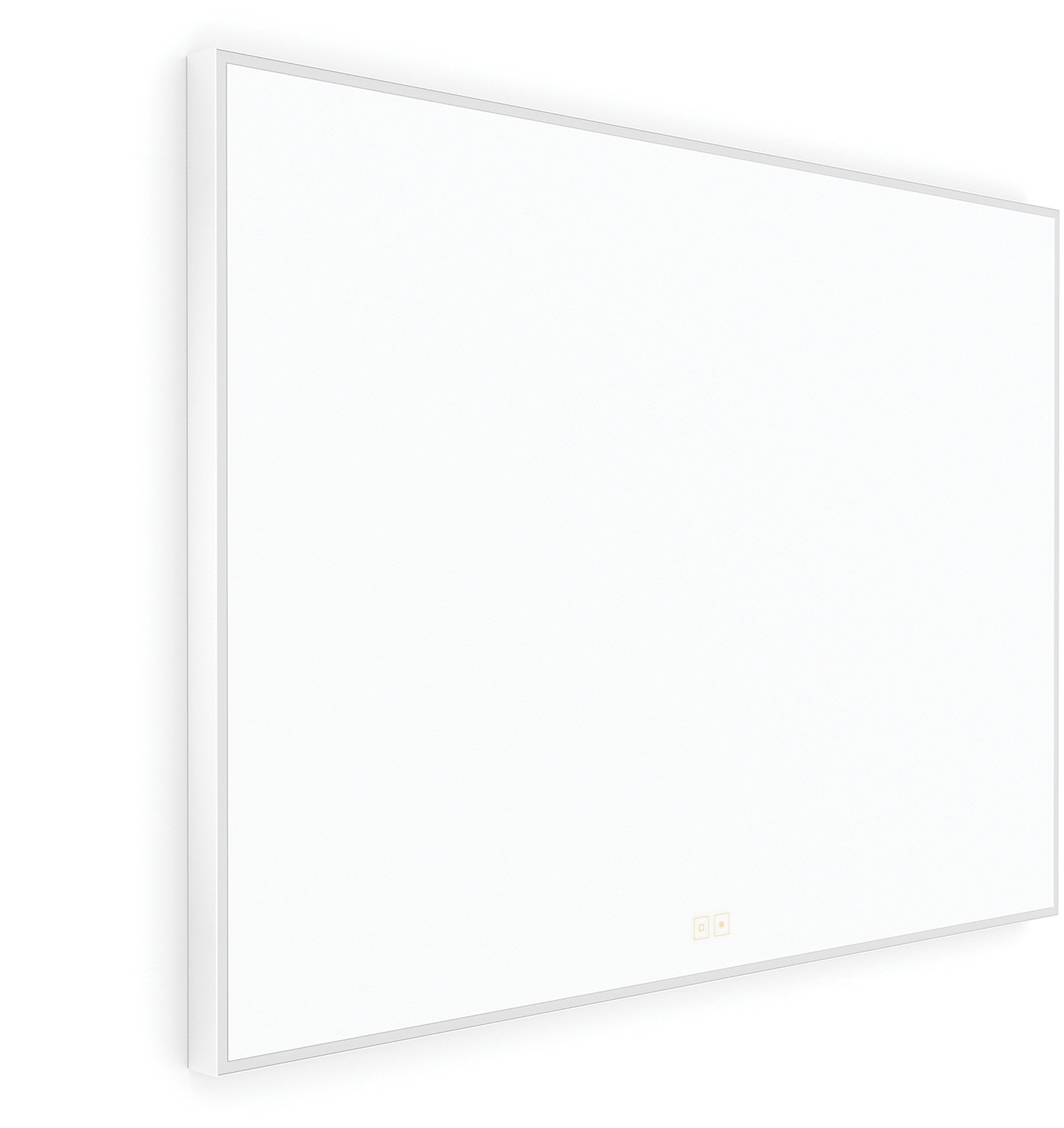 Nimco LED zrkadlo 100 × 70 cm biele – dotykové ovládanie s nastavením jasu a farby ZPB 13004VX 05