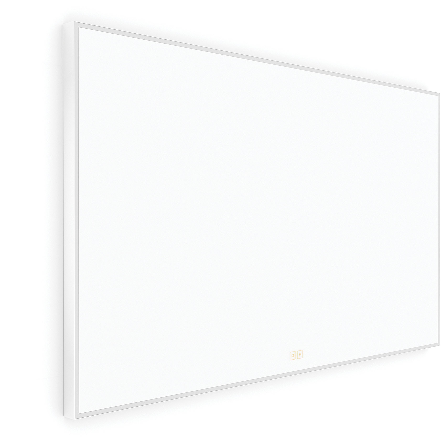 Nimco LED zrkadlo 120 × 70 cm biele – dotykové ovládanie s nastavením jasu a farby ZPB 13006VX 05