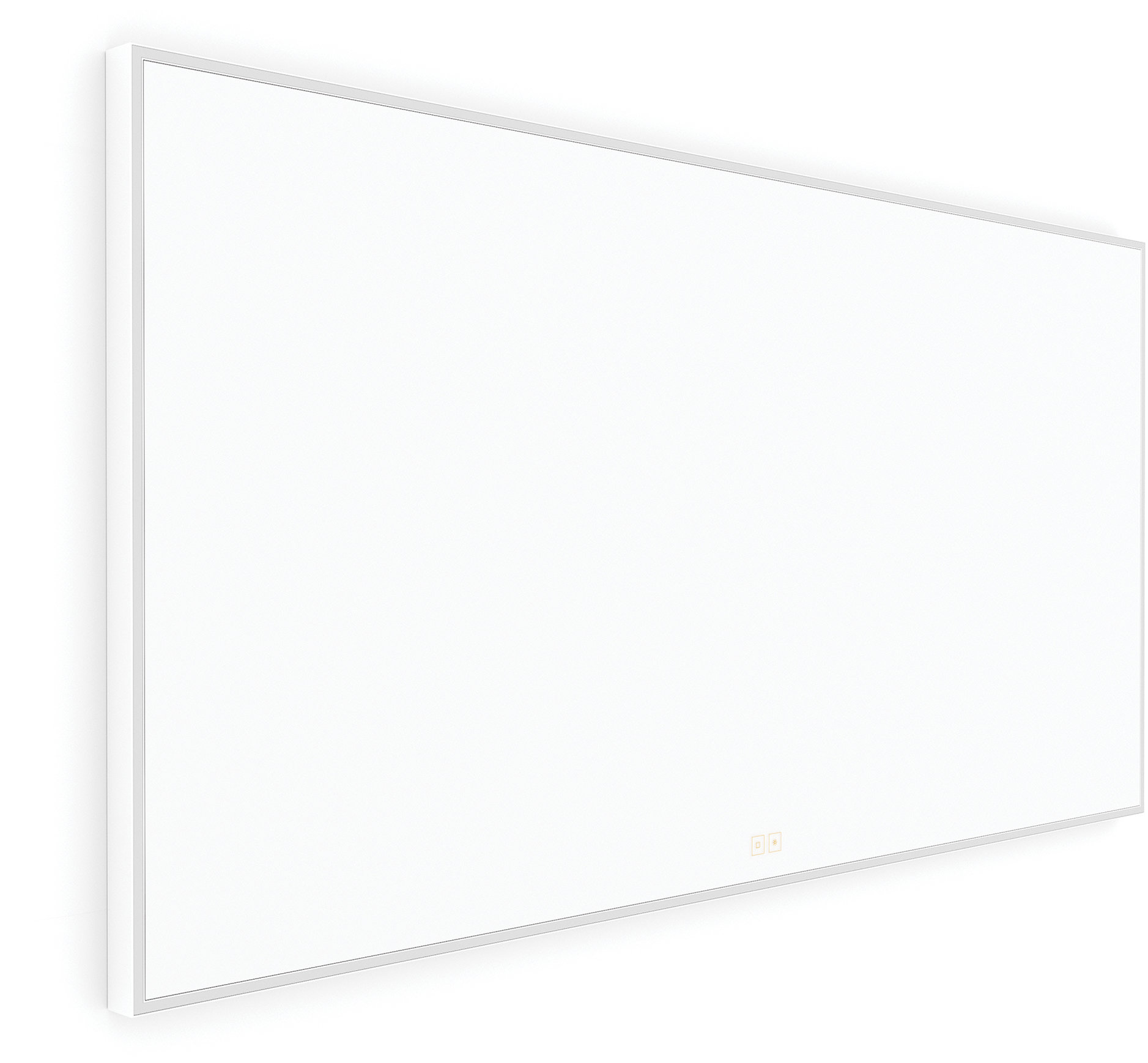 Nimco LED zrkadlo 140 × 70 cm biele – dotykové ovládanie s nastavením jasu a farby ZPB 13008VX 05