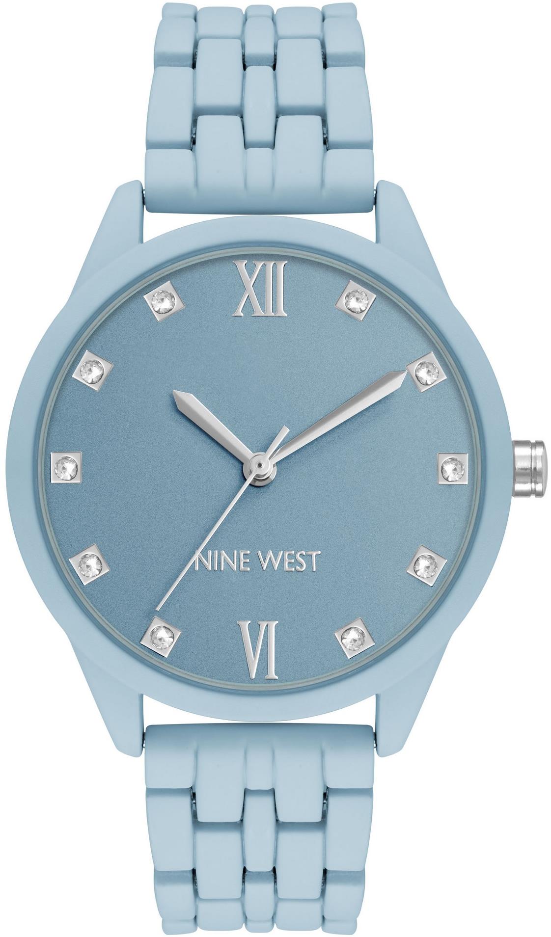 Nine West dámske hodinky okrúhle modré NW/3015LBLB
