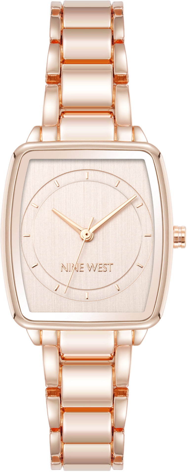 Nine West dámske hodinky hranaté NW/3300RGRG