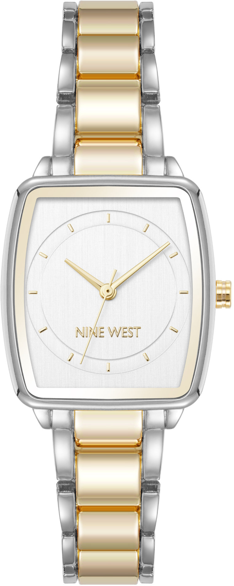Nine West dámske hodinky hranaté NW/3301SVTT