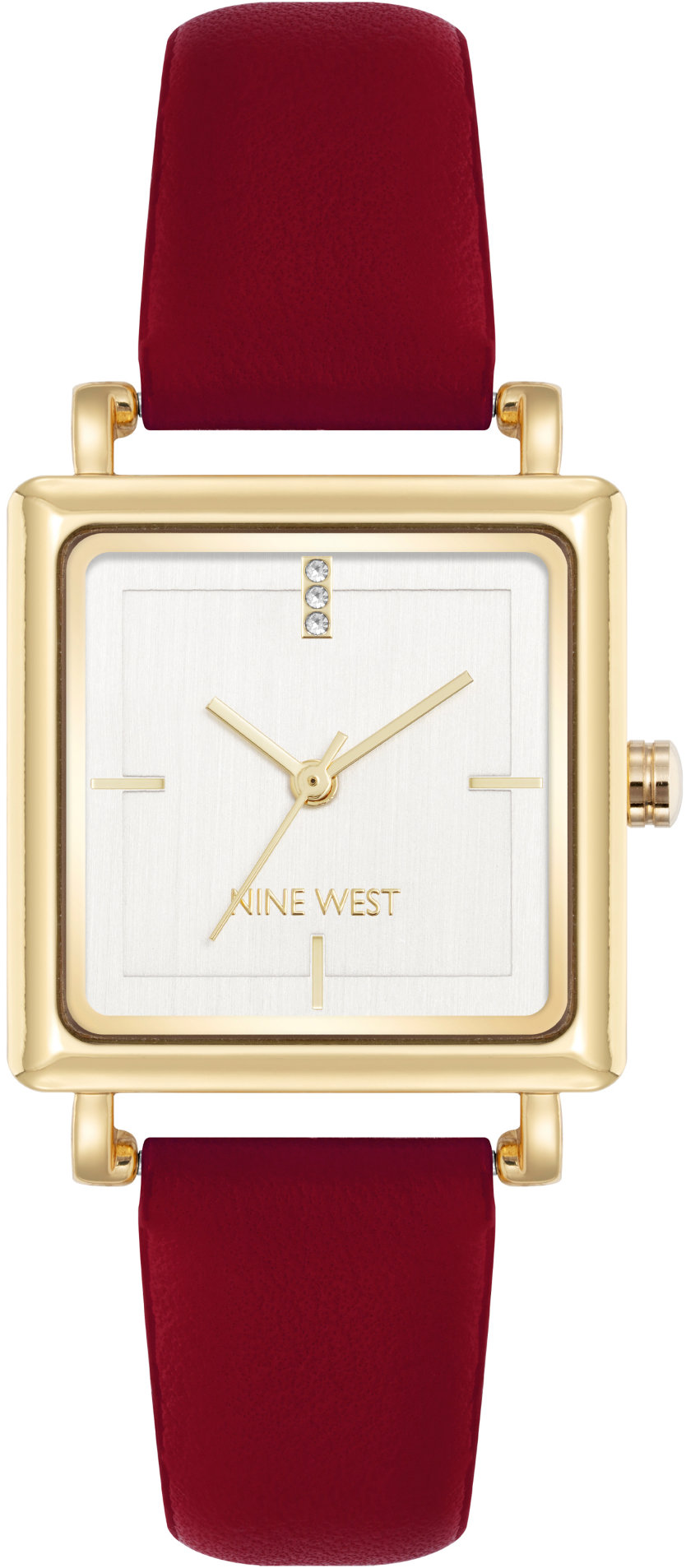 Nine West dámske hodinky hranaté NW/3310GPBY