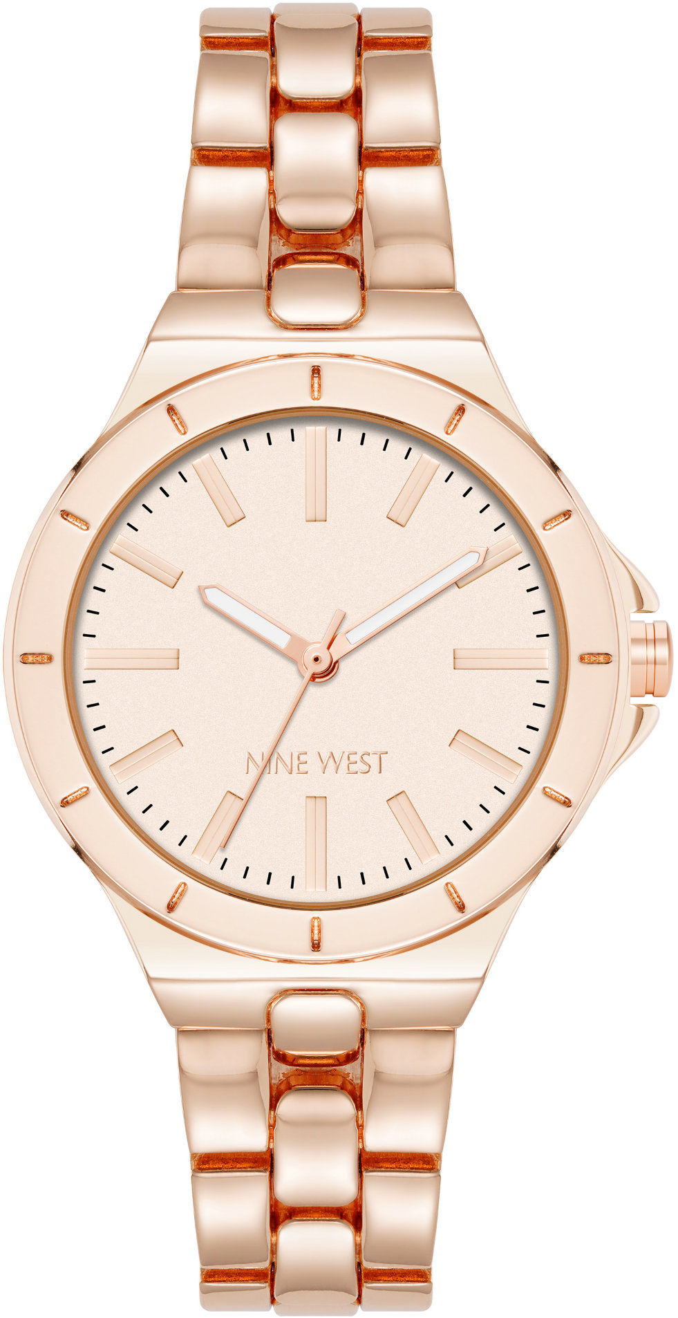 Nine West dámske hodinky okrúhle NW/3324RGRG