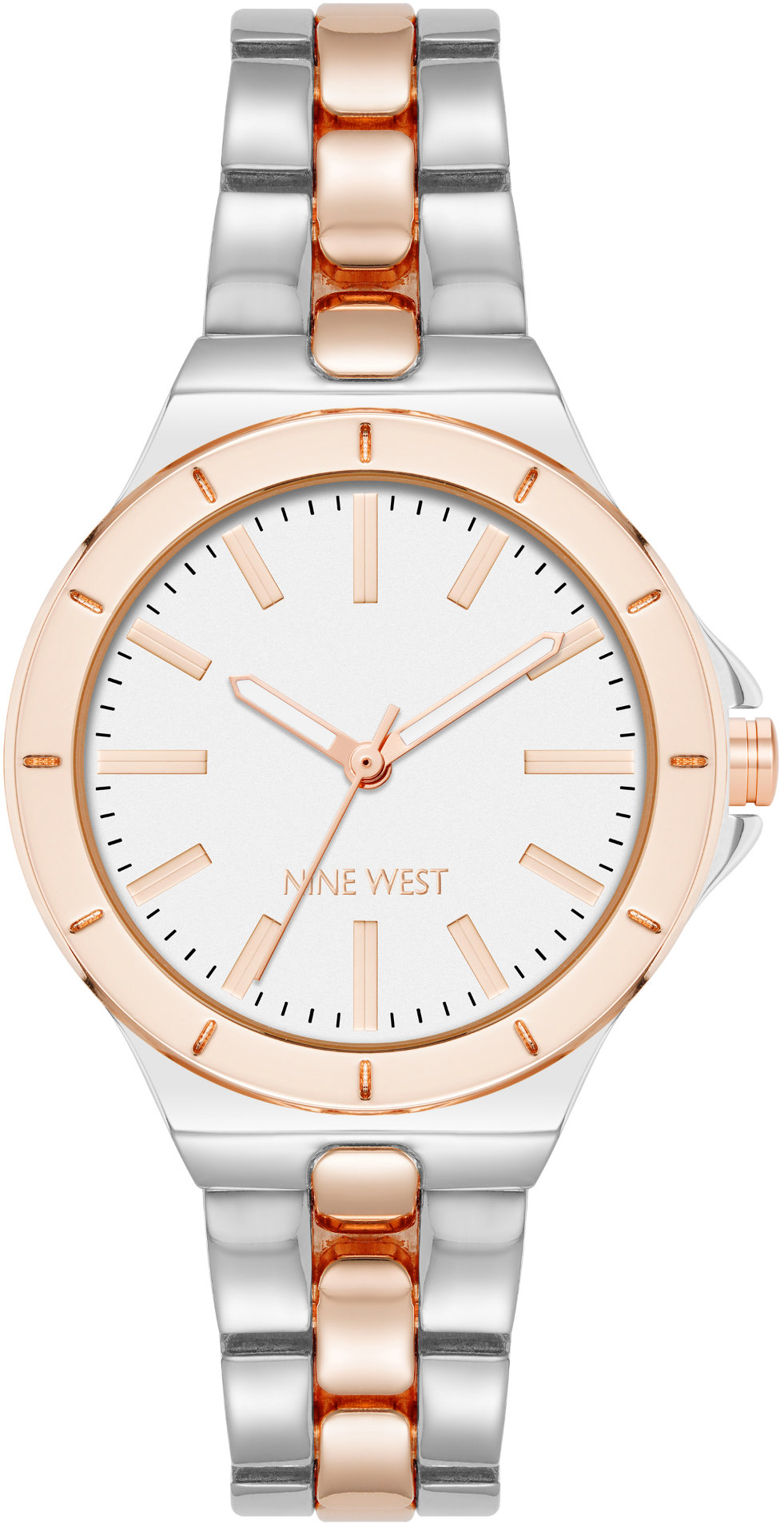 Nine West dámske hodinky okrúhle NW/3325SVRT