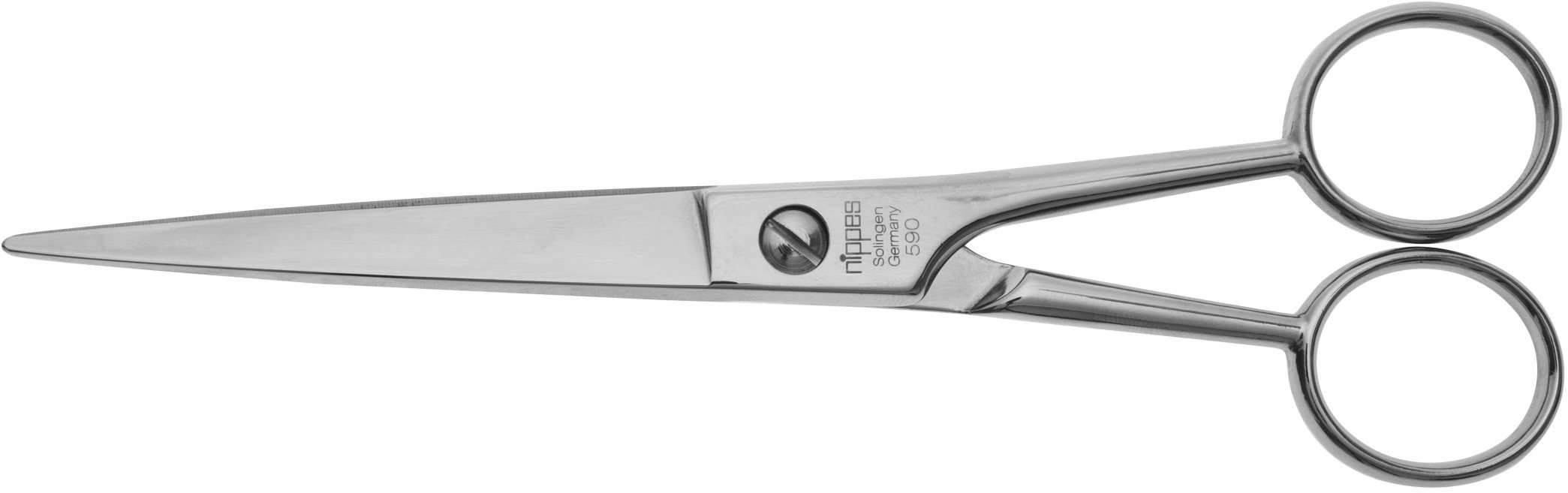 NIPPES SOLINGEN Nožnice na vlasy rovné 13 cm