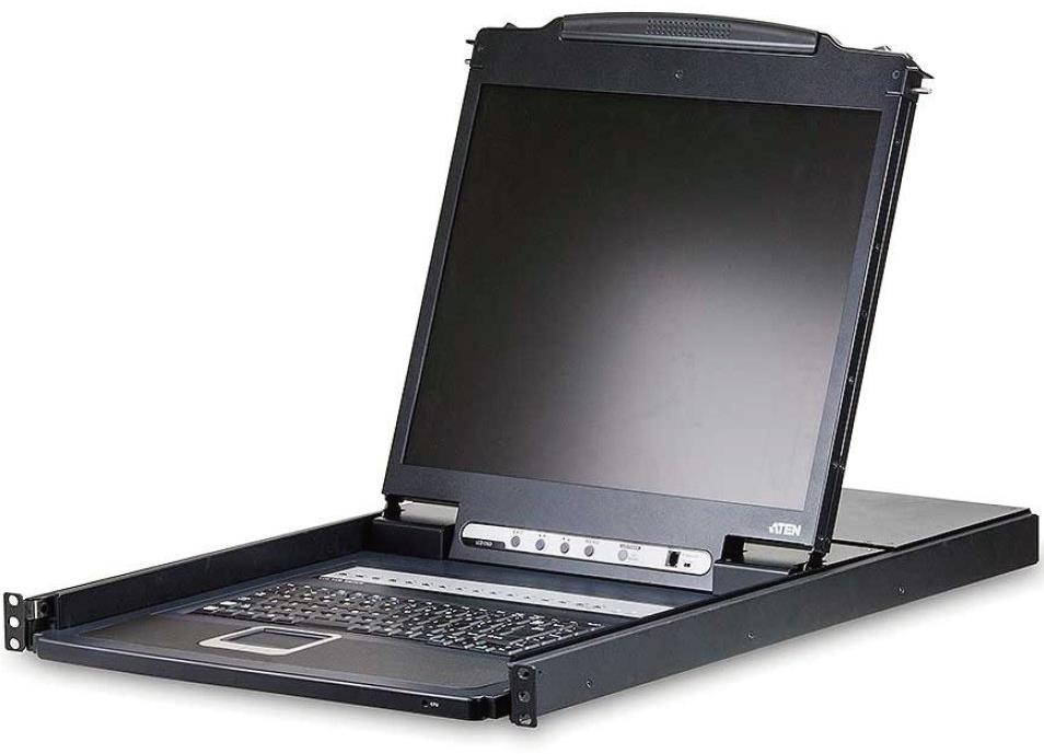 ATEN 16-port KVM PS/2+USB, OSD, rack, 19
