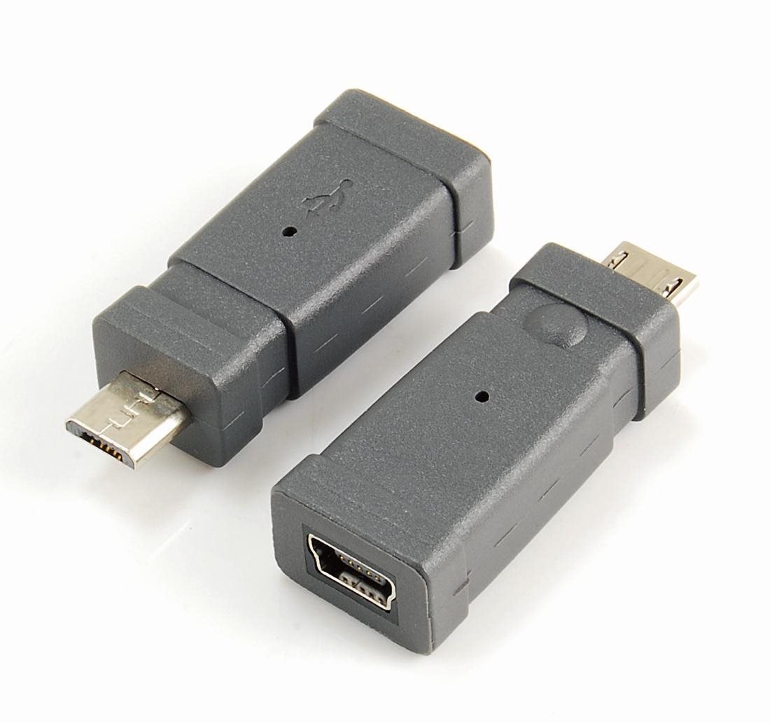 PremiumCord USB redukcia Mini 5 PIN/female – Micro USB/male