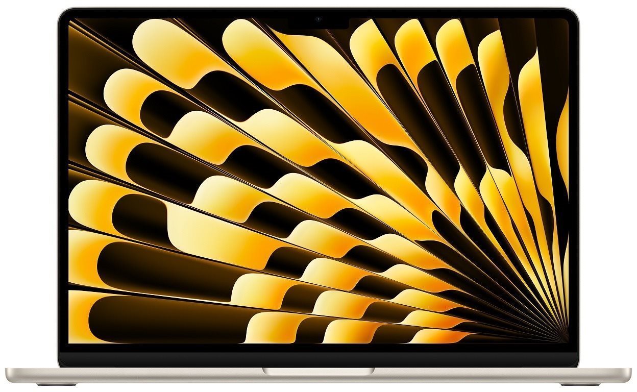 MacBook Air 13" M3 US 2024 Hviezdny biely